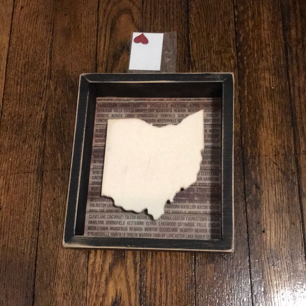 Ohio framed art
